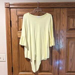 Reborn Light Yellow Women's Tunic